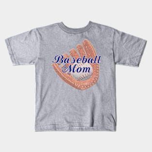 Baseball Mom Kids T-Shirt